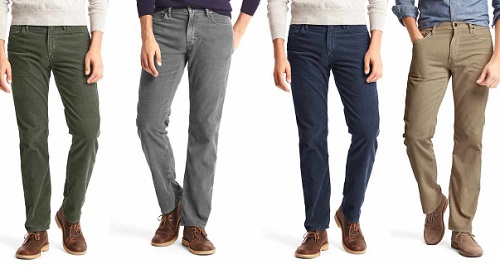 GAP Cords in Slim or Straight fits