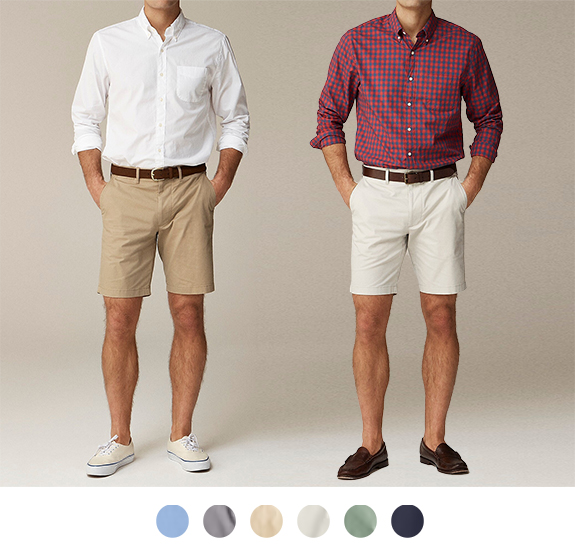 J Crew Stretch Chino Shorts 41624