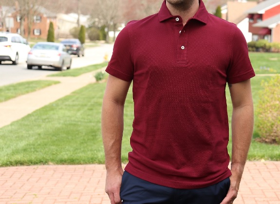 Kent Wang Collar Band Polos