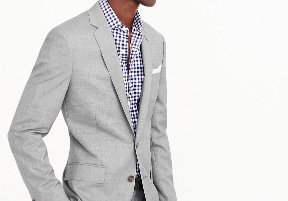 Light Grey men's suit